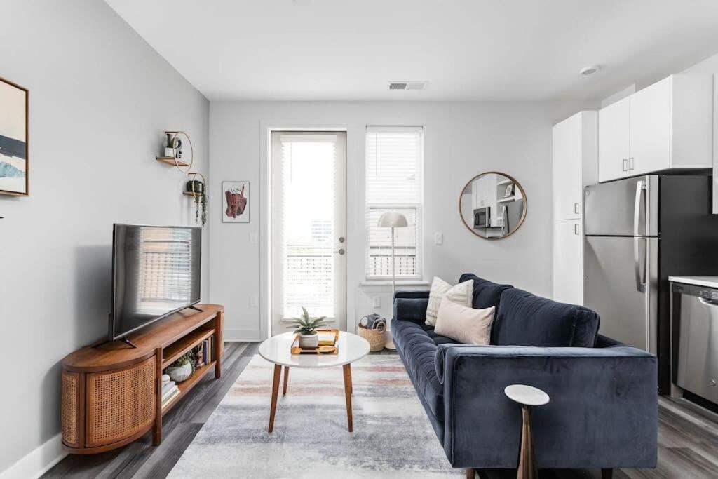 Mid-Century Modern Studio Cozysuites Downtown Indianapolis Exteriér fotografie